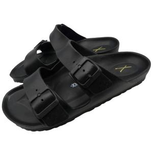 BIRKENSTOCK BLACK ARIZONA ESSENTIALS WOMEN'S SANDALS sz 10 (as is)